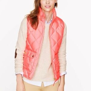 J Crew Excursion Quilted Down Puffer Vest